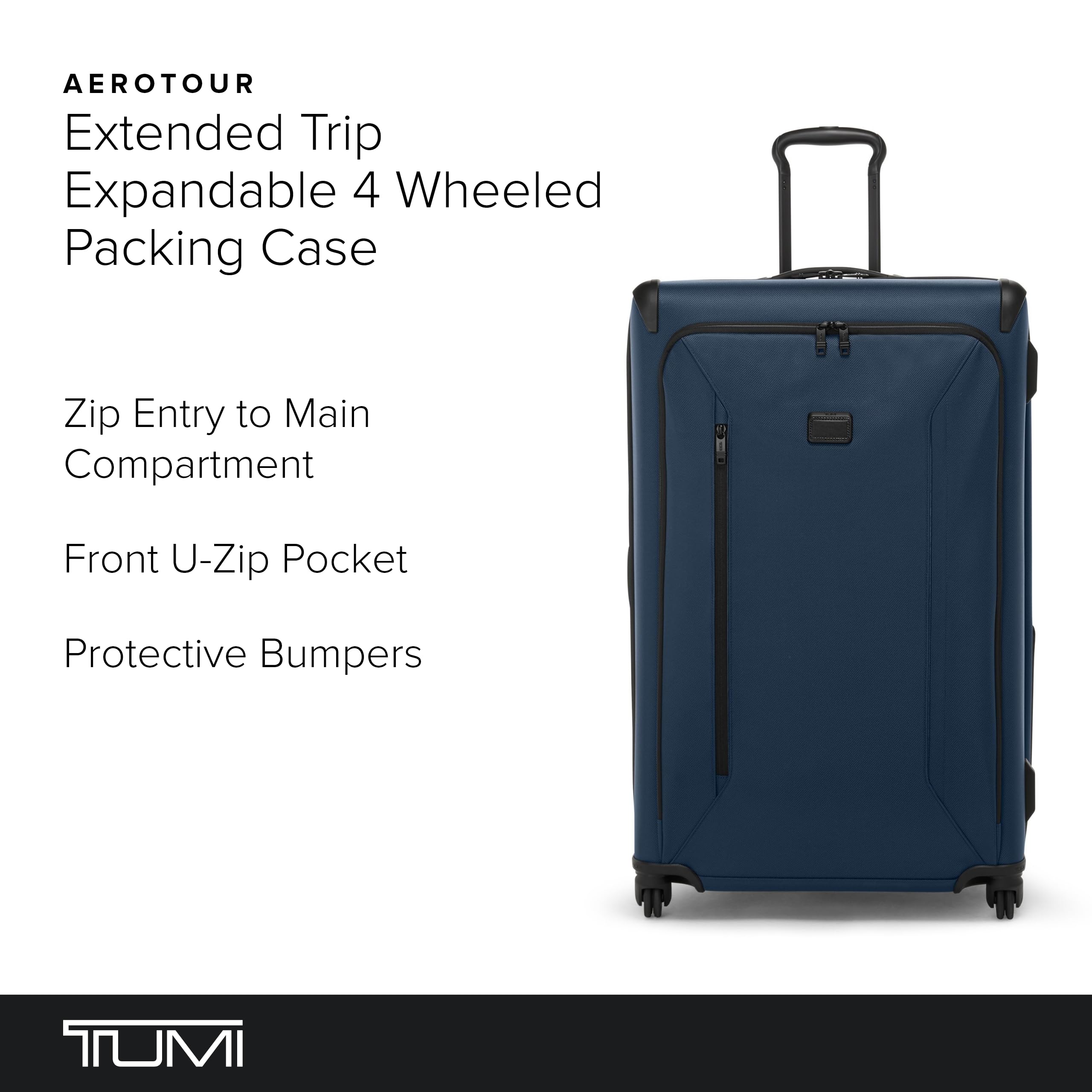TUMI - Aerotour 4 Wheel Expandable Luggage - Men's and Women's Business and Leisure Travel Suitcase - 31