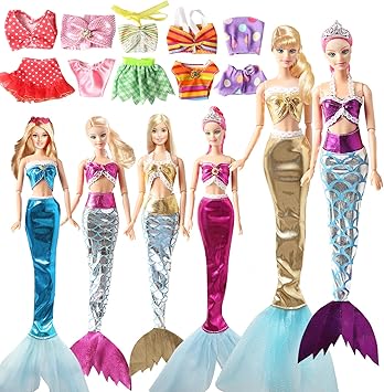 mermaid tails for barbies