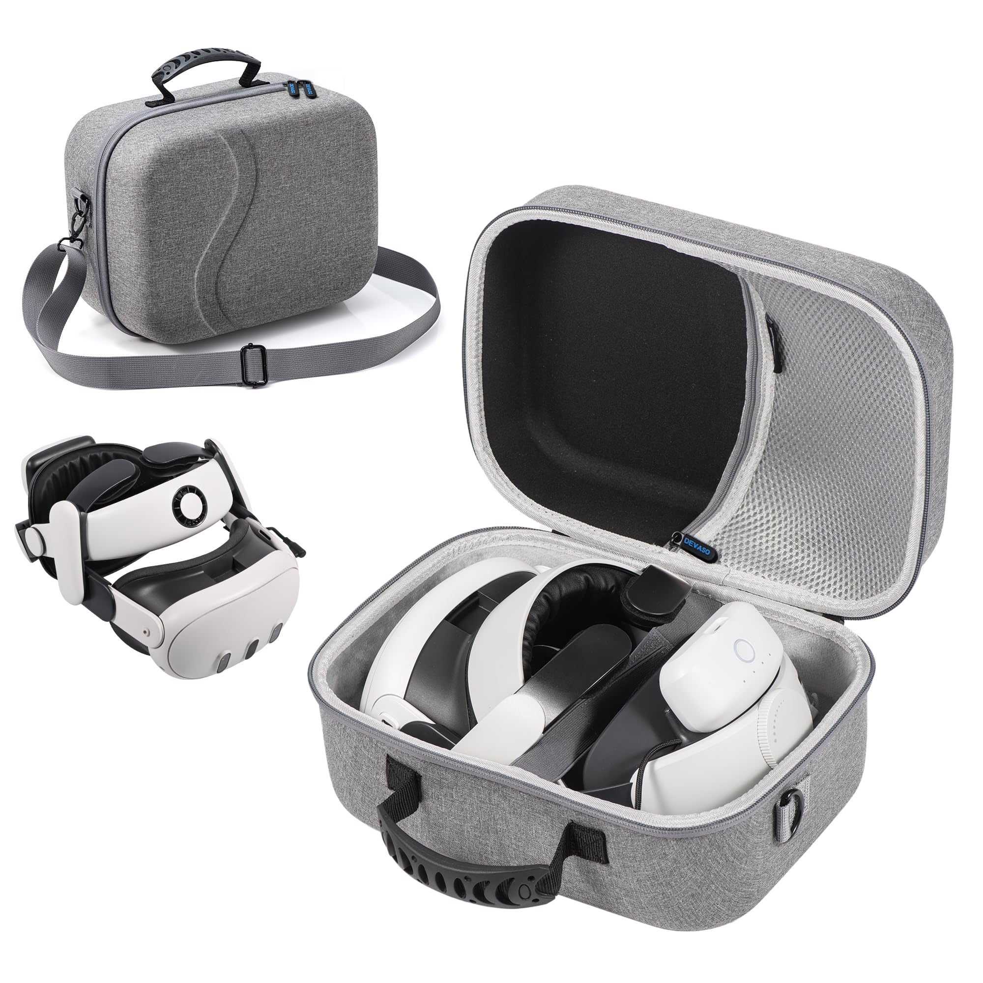 Meta Upgraded Carrying Case For Meta Quest 3, Hard Travel Quest