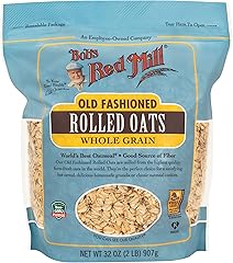 Bob's Red Mill Old Fashioned Regular Rolled Oats, 32 Ounce (Pack of 4)