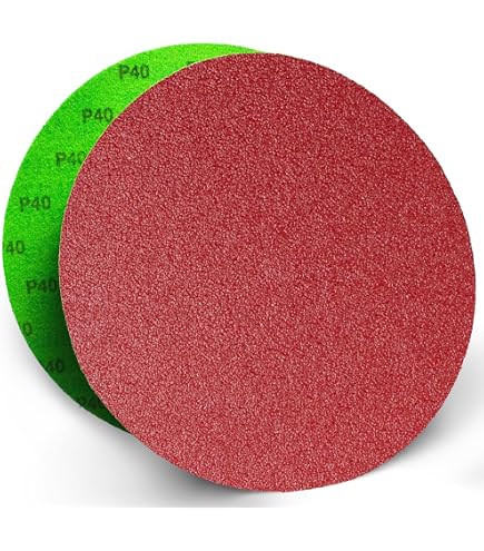 Red Label Abrasives 14 Inch 60 Grit Adhesive Back Multipurpose