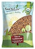 Food to Live - Organic California Walnuts, 5 Pounds