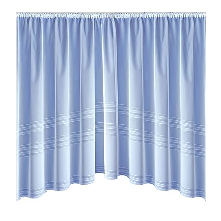 Perfecthome Textiles Marbella Plain White Jardiniere Voile Net