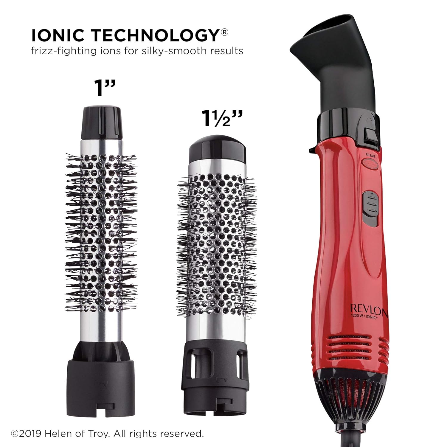 Revlon Hot Air Brush Kit for Styling & Frizz Control : Hot Air Brushes : Beauty