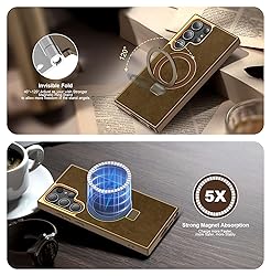 YEMODO for Samsung Galaxy S23 Case with Magnetic