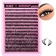 ALICE Cluster Eyelash Extensions 336pcs 50D Lash Clusters DIY Lash Extensions Wispy Faux Mink Eyelash Clusters Mix 8-16mm D-Curly Individual Lashes