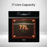 Hisense BI64211PB 77 Litre Built In Oven Pyrolytic Cleaning Pizza Mode view 4