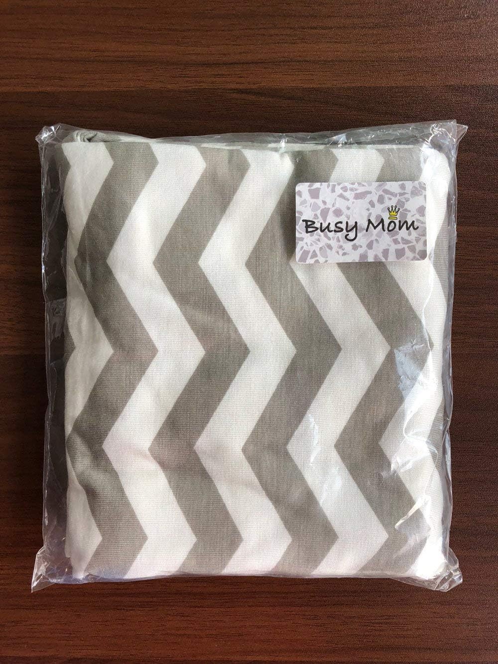 Multi-Use Organic Cotton Lycra Nursing Breastfeeding Cover Baby Car Set Cover Canopy Shopping Cart Cover Swaddle Blanket for Infants Newborns Toddlers Shower Gift - Image 4