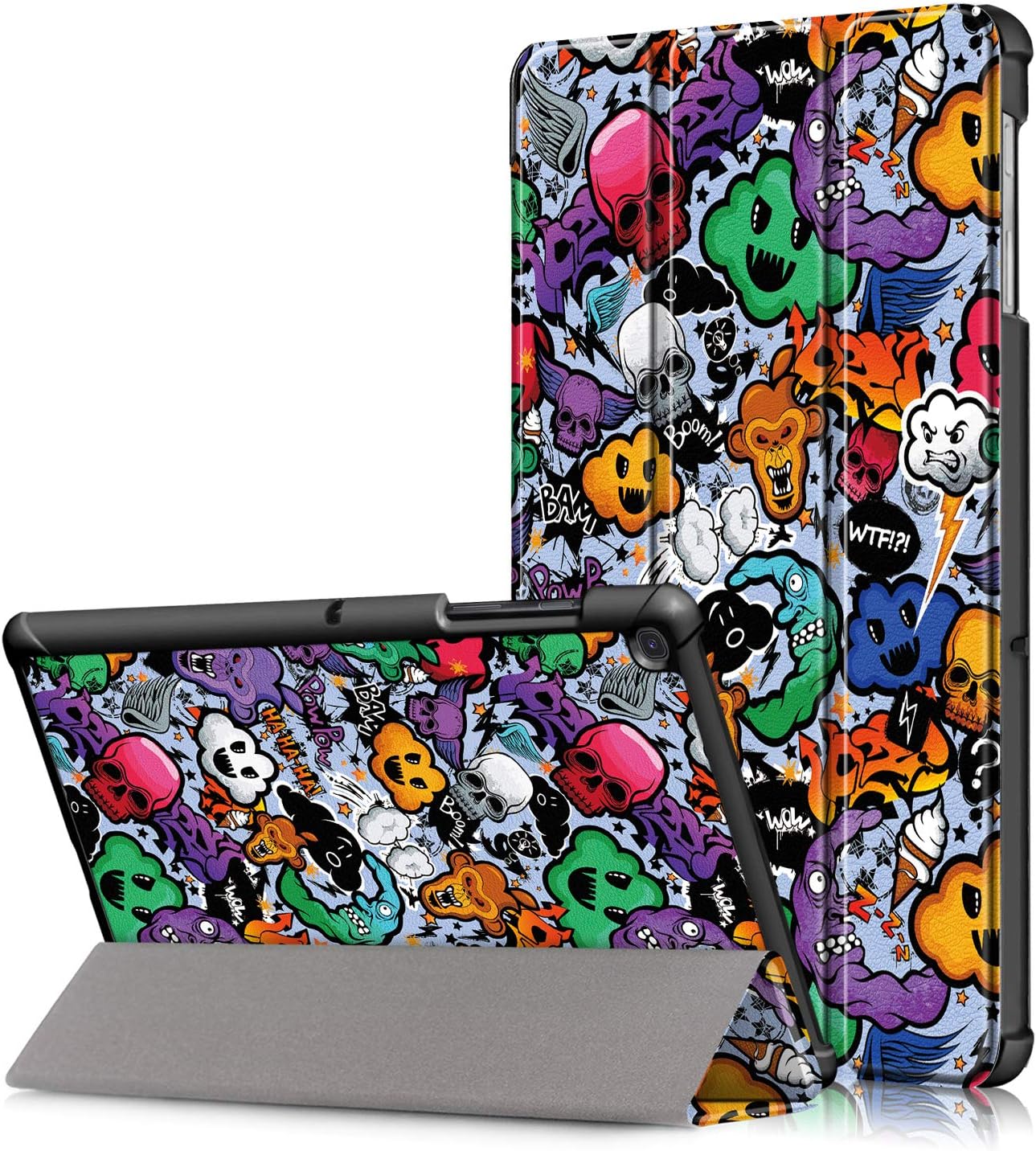 Fmway Case for Samsung Tab S5e, Smart Leather Cover with Stand Function Auto Wake/Sleep for Samsung Galaxy Tab S5e T720 T725