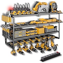 Spampur Power Tool Organizer, Quick Assembly & Max