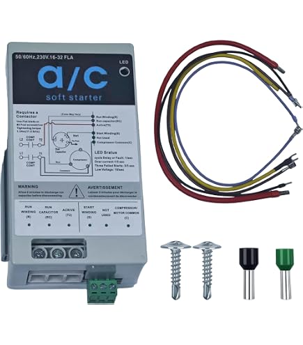 Amazon.com: Motor soft Starter 220V Single-Phase Intelligent Motor