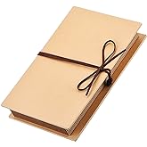 Mudder Scrapbooks Hardcover Photo Albums 4 x 6 Inch Photos Hand Made Kraft Paper for DIY Scrapbooking Anniversary Sketchbook Wedding Valentines Day Gifts