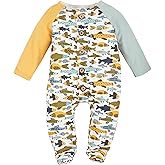 Mud Pie Girls Fish Printed Sleeper; 3-6 Months