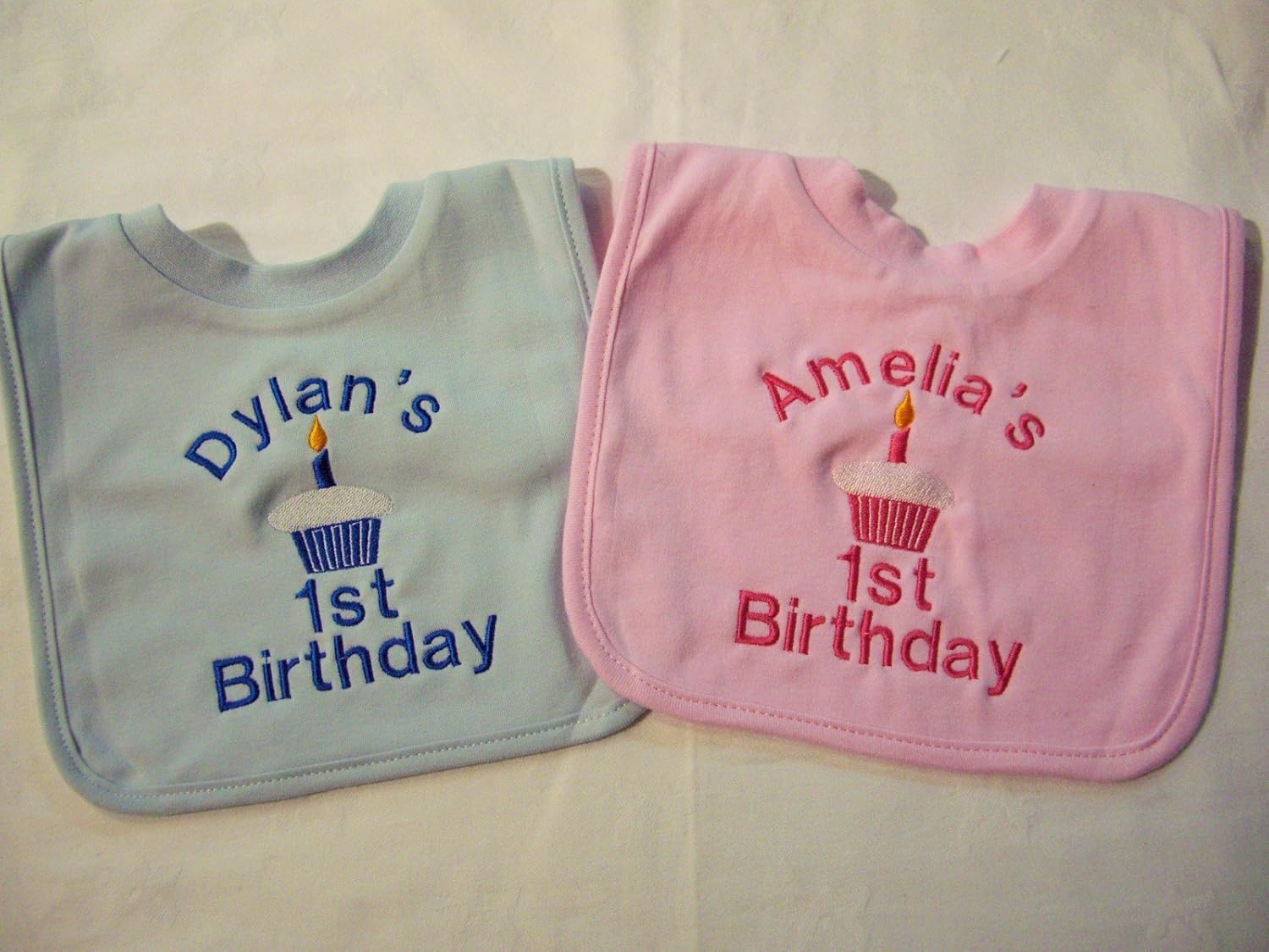 personalised dribble bibs