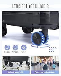 LIGHT FLIGHT Luggage Sets, 3 Piece Durable Suitcase