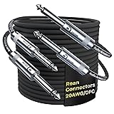 Guitar Cable 20 ft 2 Pack, Professional Rean