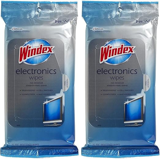 Windex Electronic Wipes 25 ct 2 pk Health & Personal Care