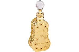Swiss Arabian Jamila For Women - Fruity, Floral, Musk Concentrated Perfume Oil - Luxury Fragrance From Dubai - Long Lasting Artisan Perfume With Notes Of Tangerine, Jasmine, Magnolia, Amber - 0.5 Oz
