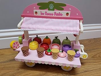 wooden ice cream shop toy