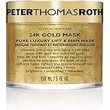 Peter Thomas Roth | 24K Gold Mask | Pure Luxury Lift & Firm, Anti-Aging Gold Face Mask, Helps Lift, Firm and Brighten the Loo