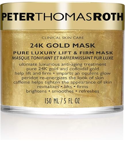 Amazon.com : KlsyChry 24K Gold Peel Off Face Mask, Rejuvenating