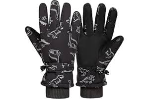 Sea Zaela Waterproof Winter Gloves For Kids Toddler Warm Snow Gloves Boys Girls Ski Gloves Windproof Mittens Youth