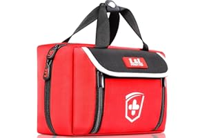 L&L FIRST AID First Aid Kit for Car Home Travel Businesses,Survival Gear First Aid,First Aid Kit Survival,Waterproof Emergency Medical Kit for Outdoor Vehicles Camping Hiking Boating Office
