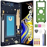 INCELL for Samsung Galaxy Note9 Screen Replacement with Frame | SM-N960U N960F,Includes Full Repair Tools&amp;Back Glass Adhesive,Blue Light Protection,Sensitive Touch with Zero Lag,Black