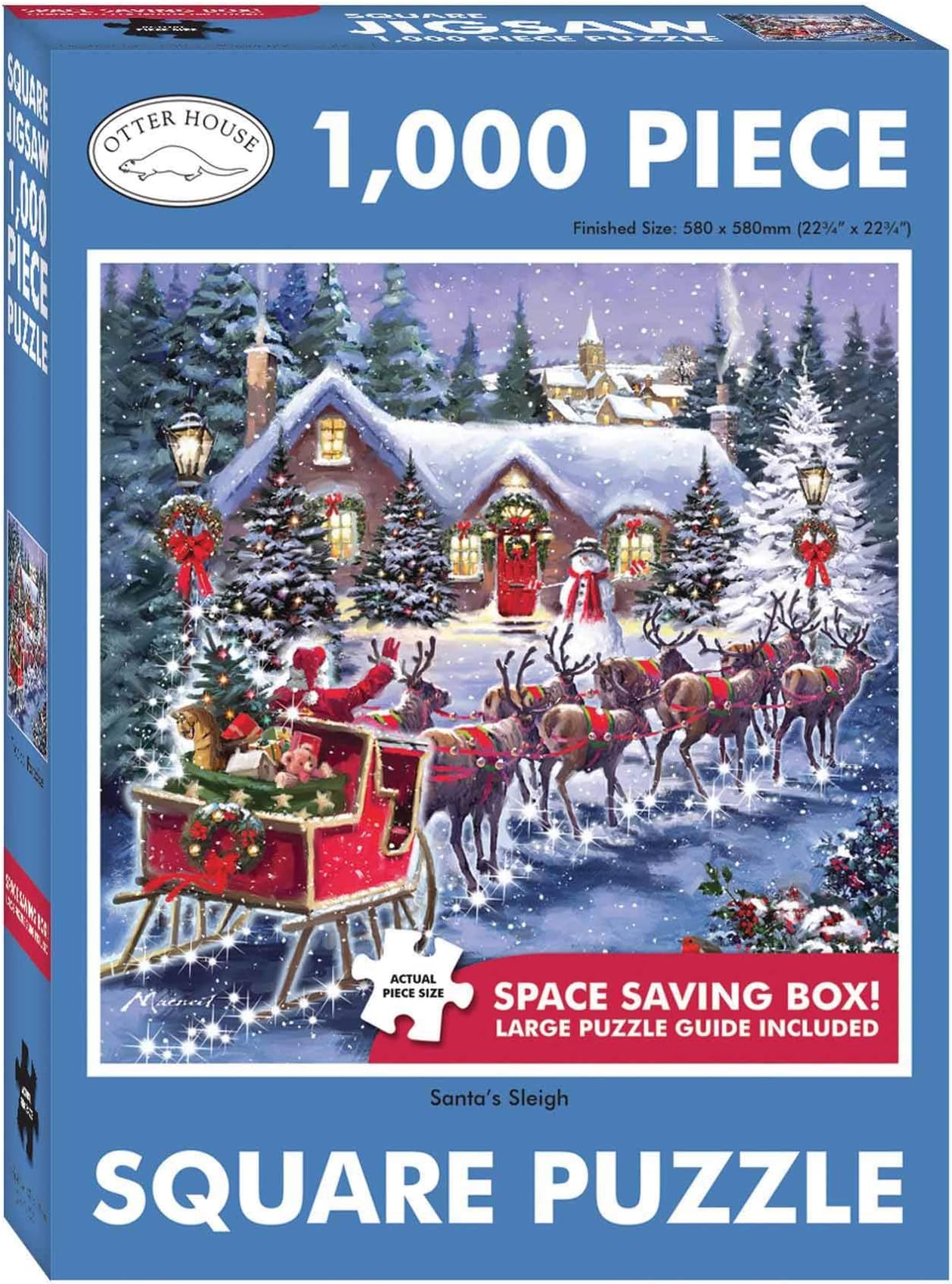 Santa's Sleigh 1000 Piece Jigsaw