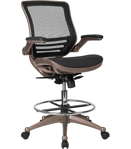 Amazon.com: Tempur-Pedic TP8200 Drafting Stool with Backrest and