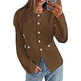 PRETTYGARDEN Women's 2026 Fall Blazers Button Down Fitted Lightweight Dressy Work Suit Jackets Trendy Business Casual Outfits