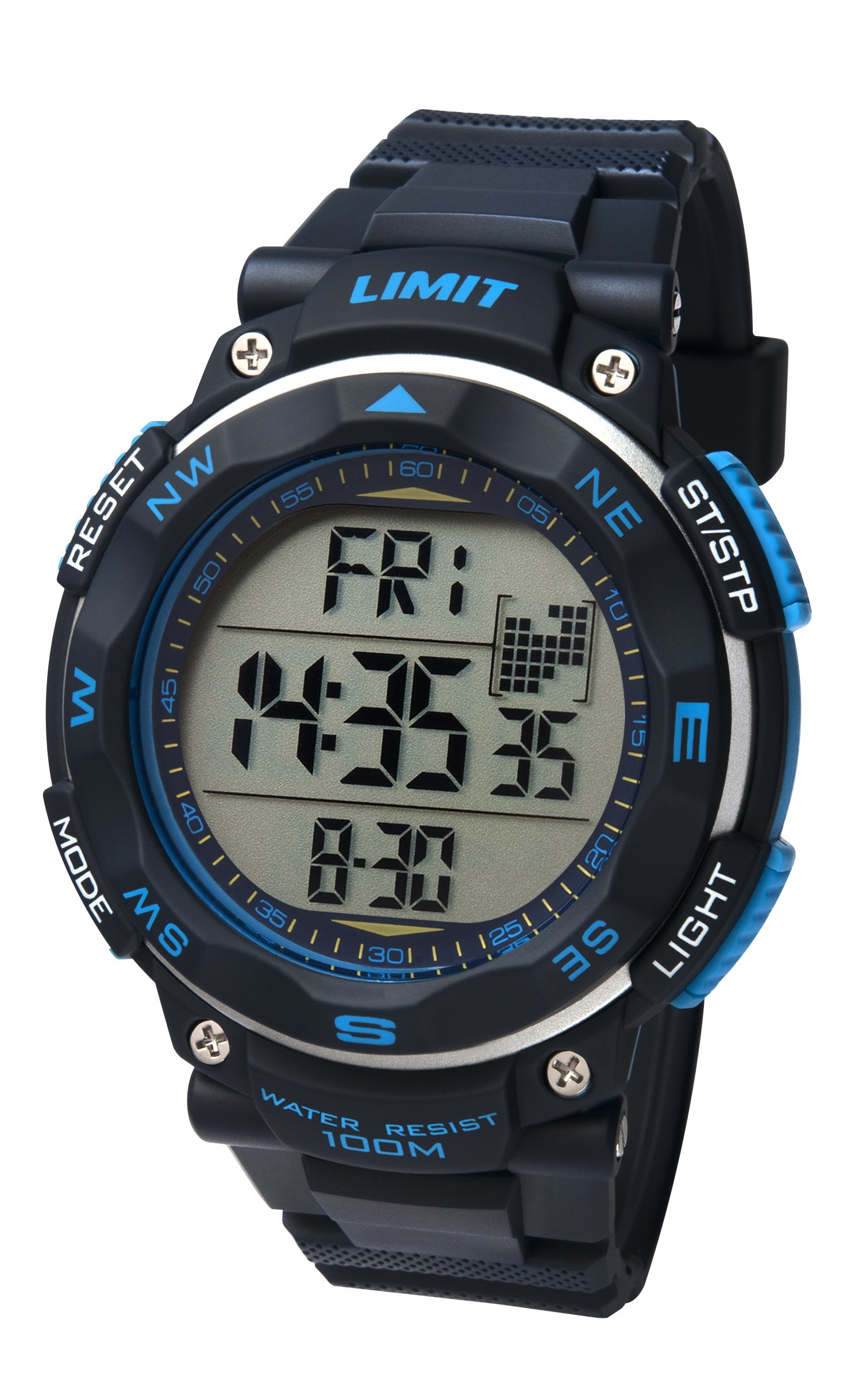 Limit Pro XR Men's Digital Watch with LCD Dial Digital Display and Navy Plastic Strap 5487.01