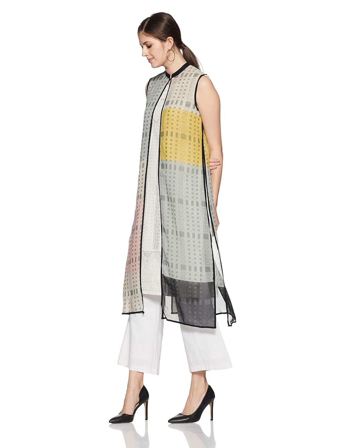 w for woman women's cape gilet