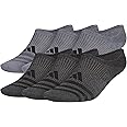 adidas Men's Superlite 3.0 Super No Show Socks (6-Pair) Ultra Low-Profile, Arch Compression for Secure Fit