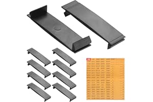 EAORBD Breaker Filler Plate for 3/4 Inch Square D Inqoin and GE Electric Panel Cover, with Electrical Panel Labels and Fuse Box Stickers for Universal Circuit Breaker Panel Cover 10-Pack (3/4 Inch)