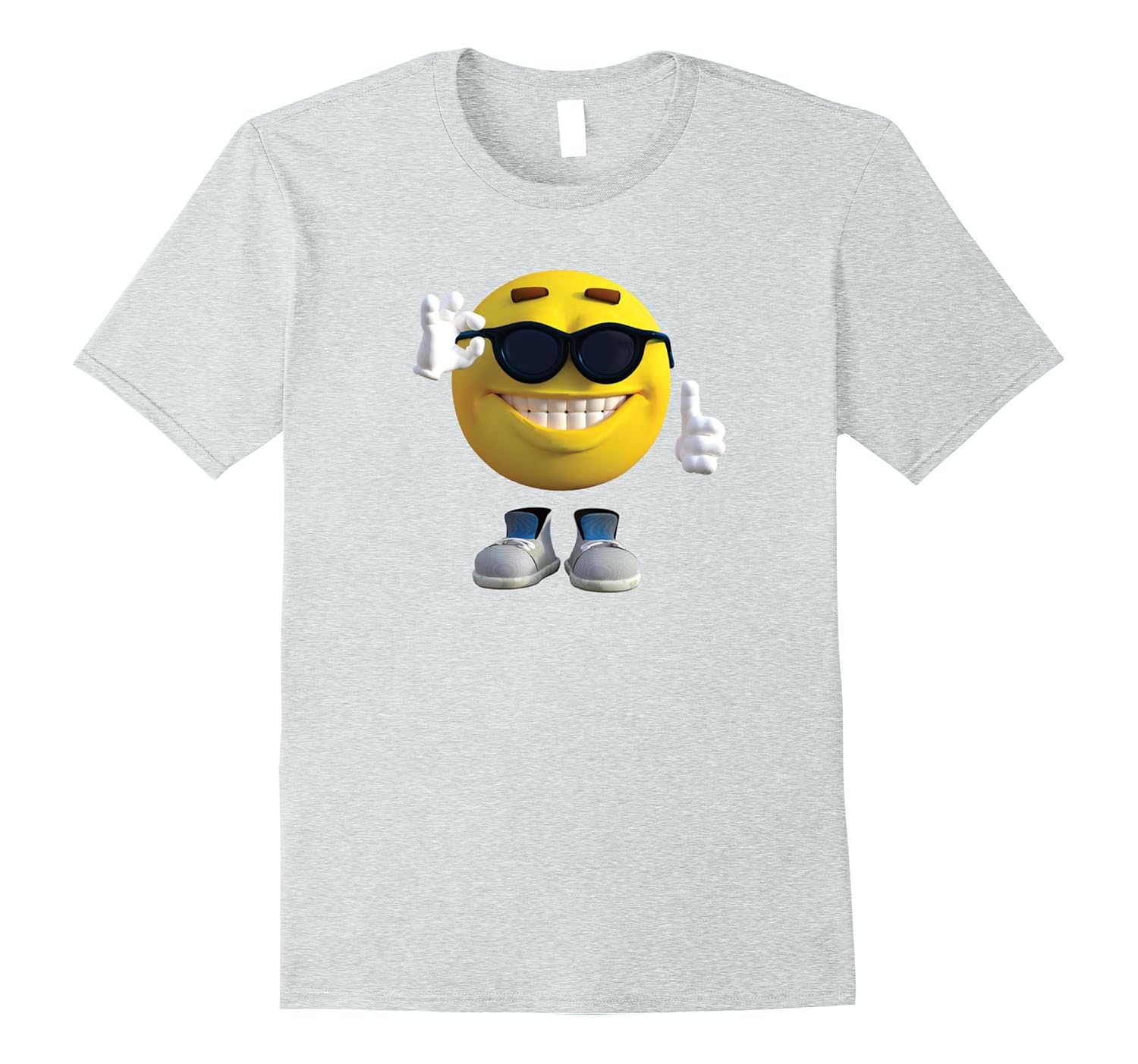 Cool Emoji with Sunglasses Shirt Smiley Face Tee for MenArt Artvinatee