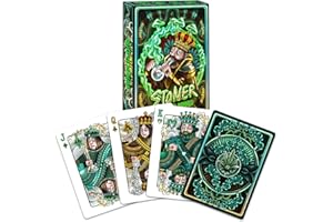 HAAKUN High Psychedelic Paper Playing Cards Beach Pool Cruise Home Lake Indoor Camping Accessories Birthday Gifts for Women Men Adults Cool Trippy Board Game Play