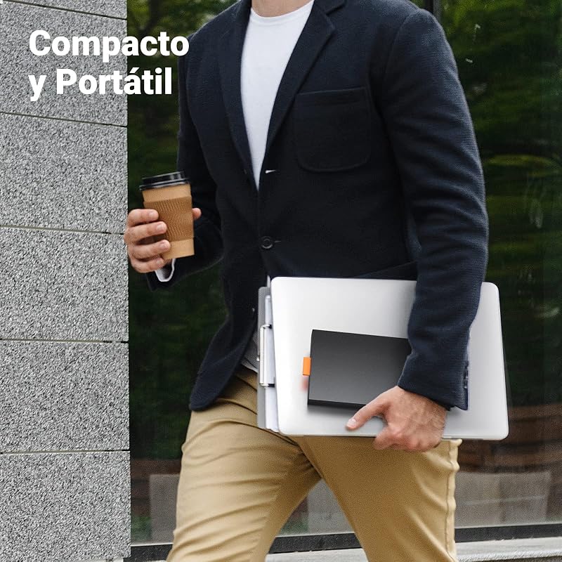 Carcasa Disco Duro 2,5" USB C con UASP 6Gbps