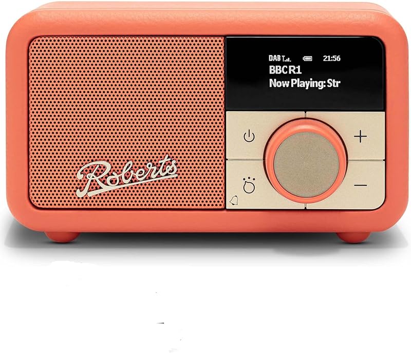 Roberts Revival Petite2 FM DAB DAB+ Radio with Bluetooth Orange