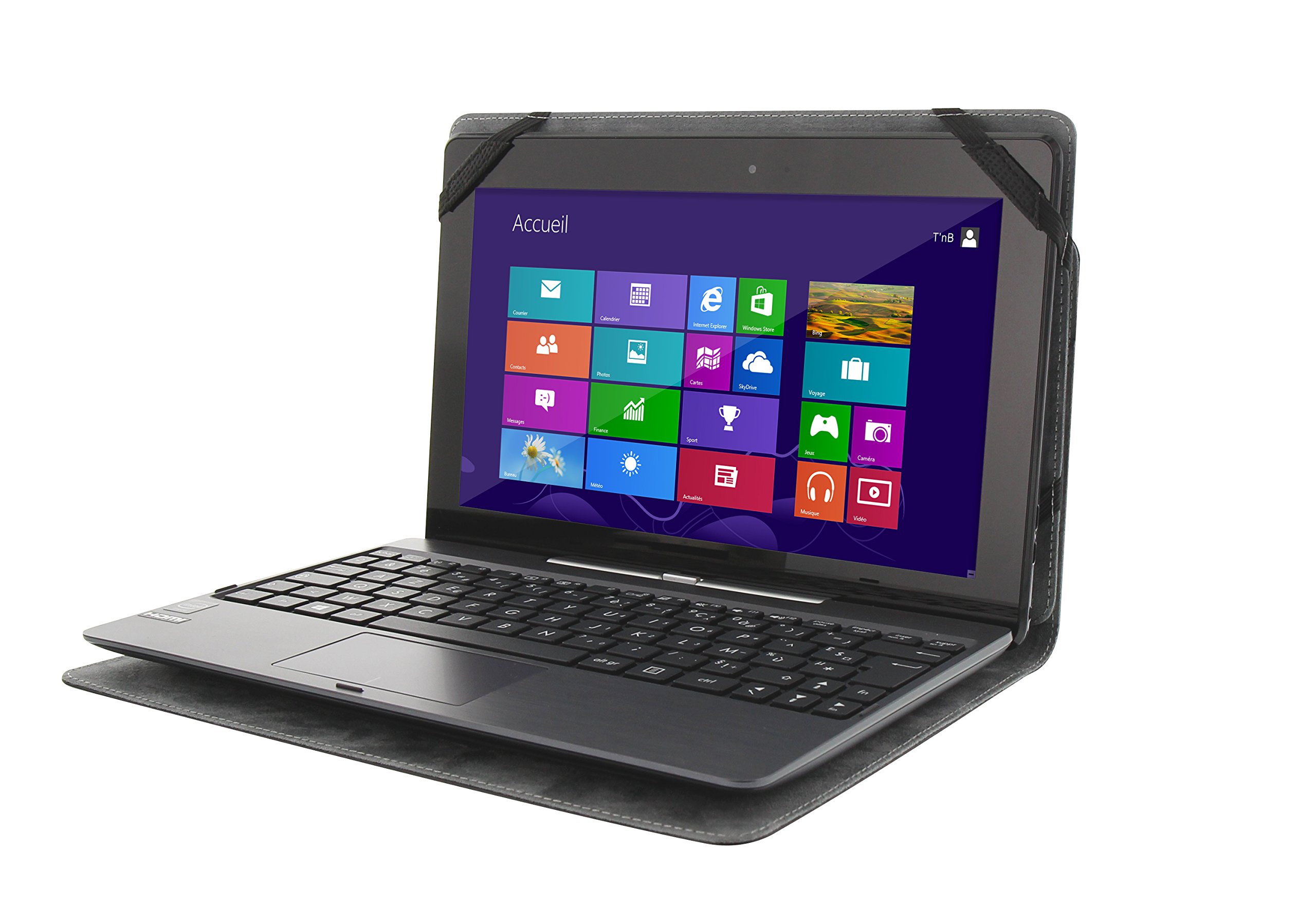 T 'nB Hybrid 10.1 "LAPTOP hyb360uk10 Hard Shells