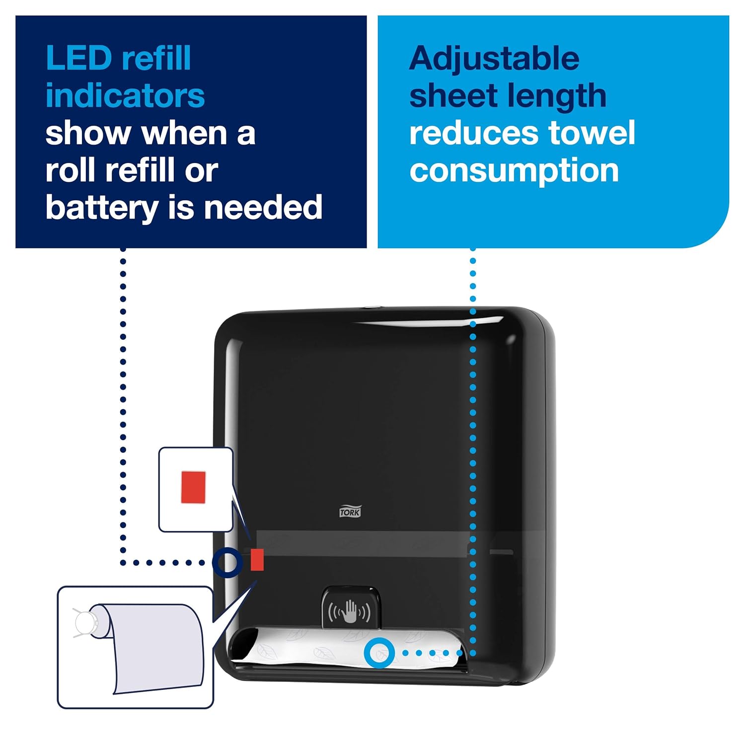 Tork Matic Hand Towel Roll Dispenser with Intuition Sensor 551108