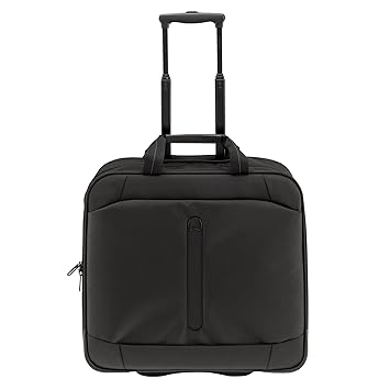 Delsey Bellecour Polyester Freesize Black Business Trolley Computer Case