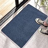 Neiza Front Door Mat Indoor Outdoor Entrance,30" x 17" Ultra Thin Low Profile Entry Rugs, Absorbent Door Mats and Muddy Doormats for Any Door, Entryway,Kitchen,Patio,Home