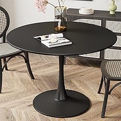 Recaceik Modern Round Dining Table, 42.1'' Tulip