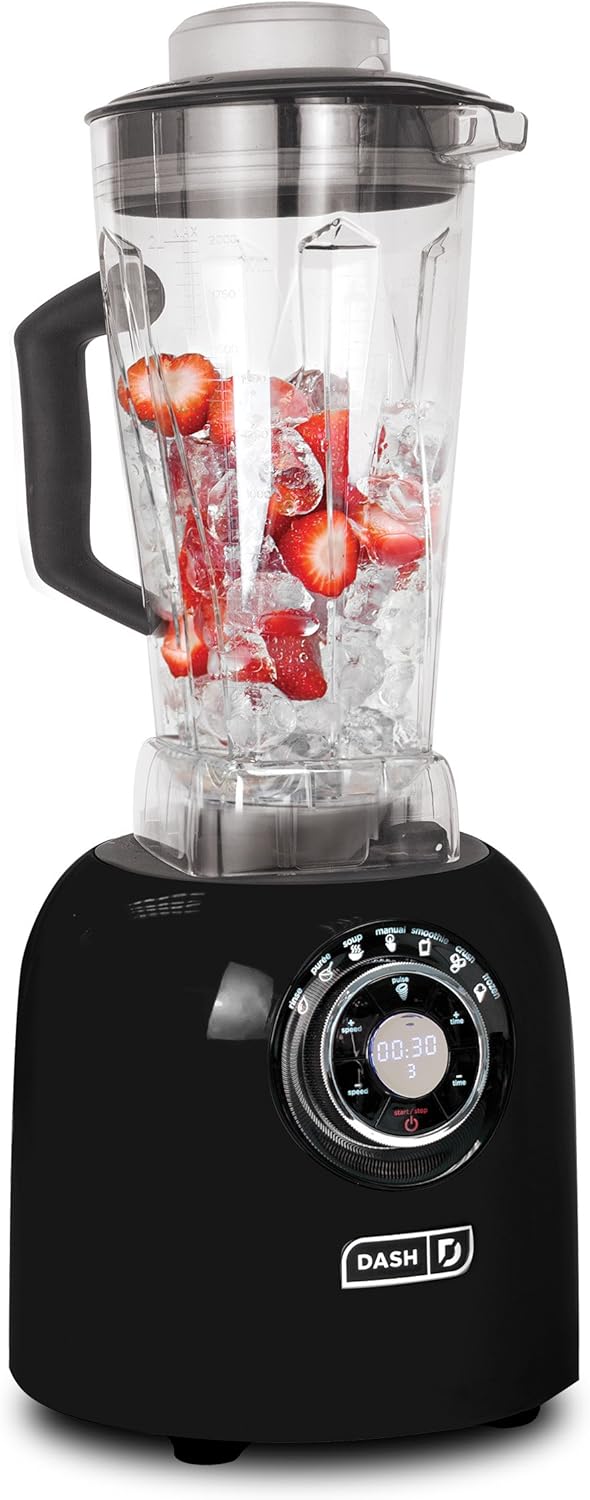 Dash DPB500BK Blender, 64 oz, Black