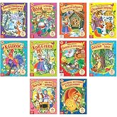 Set of 10 Russian Fairy Tales Books - Collection of Russian Folk Tales - Русские Народные Сказки - Russkie Skazki - Книги На Русском Языке