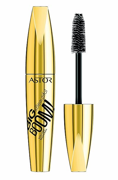 Astor Big & Beautiful BOOM! Volume Mascara – Wimperntusche in Schwarz für Volumen und Länge – Farbe Black 800 – 1 x 12 ml