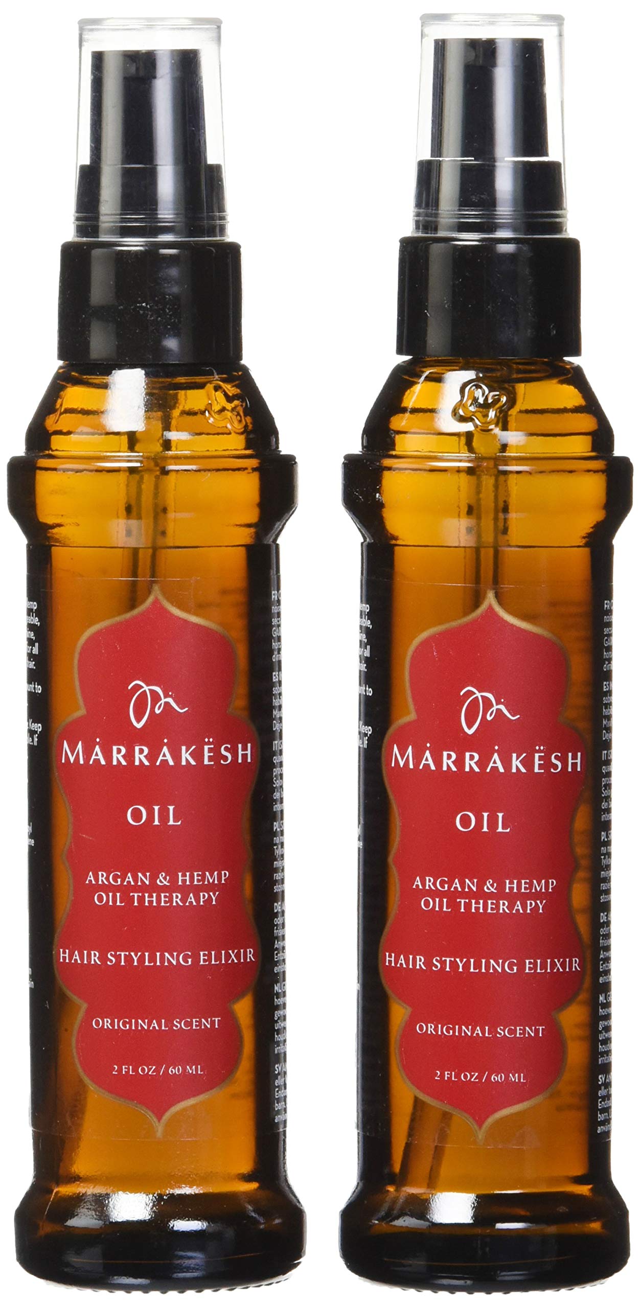 Earthly Body Marrakesh Oil Hair Styling Elixir with Hemp & Argan Oils