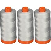 3-PACK - Aurifil A1050-2600 Mako Cotton Thread Solid 50WT 1422Yds Dove