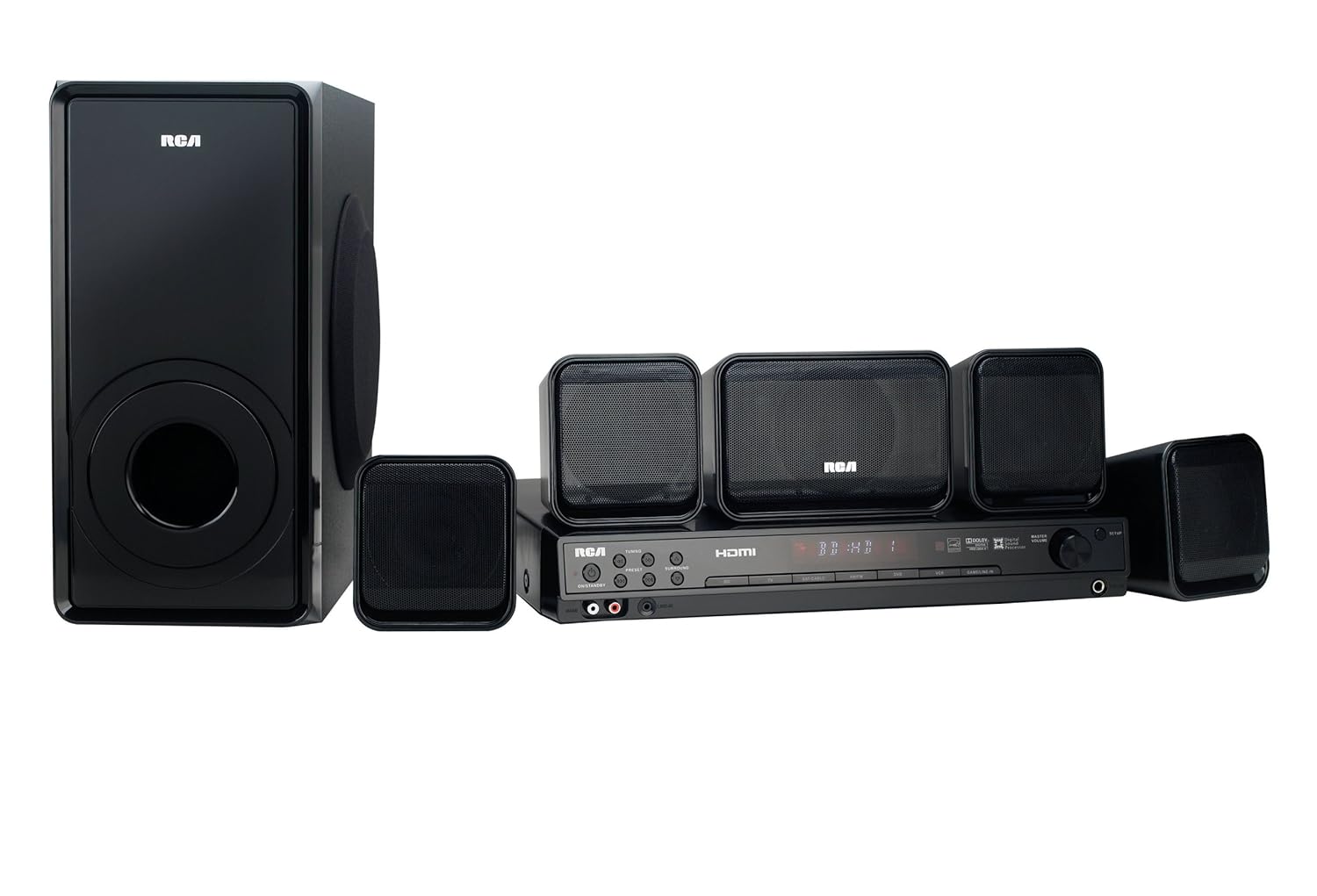 Amazon.com: RCA RT2910 1000W Home Theater System (Discontinued by  Manufacturer): Home Audio & Theater